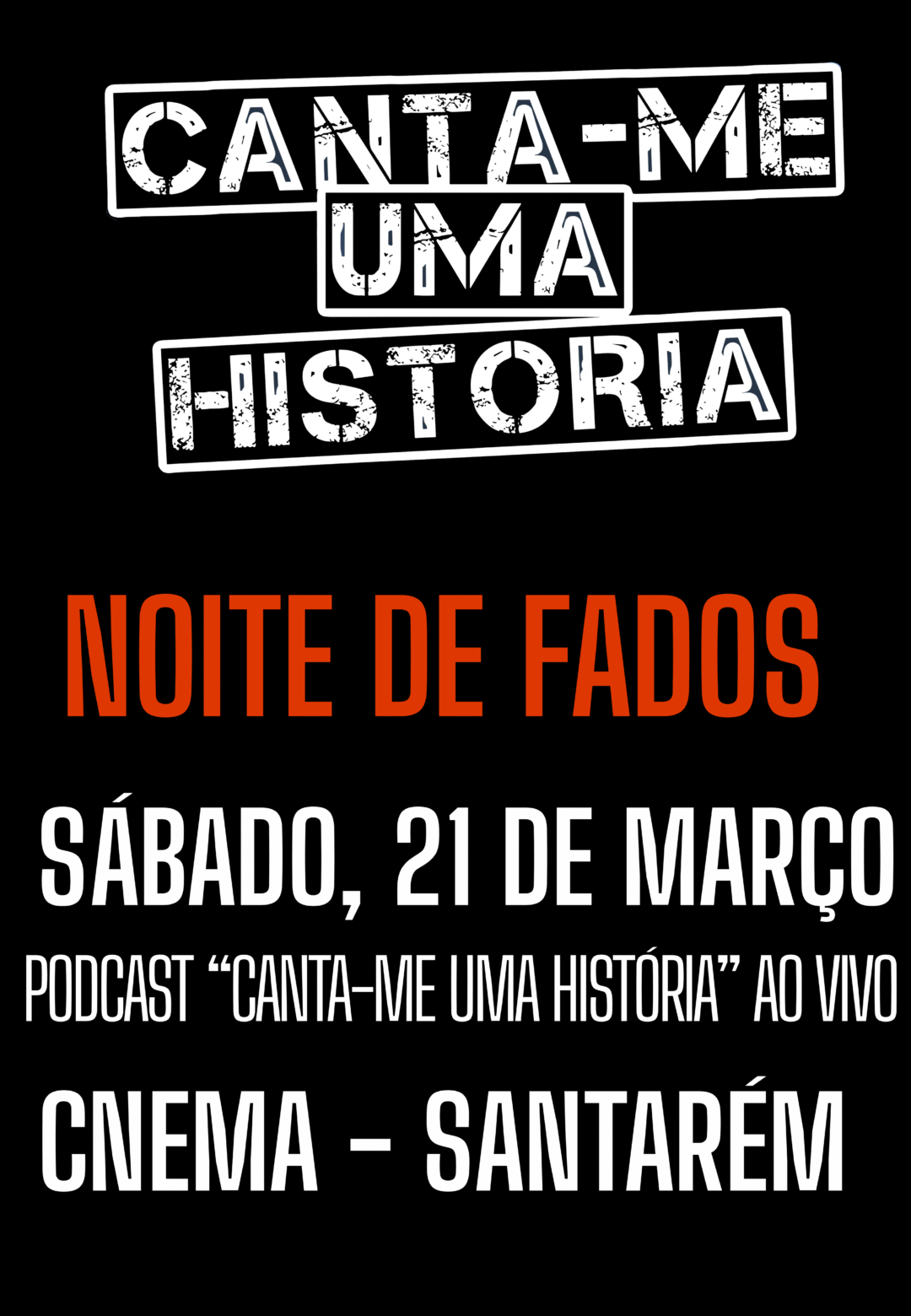 CANTA-ME UMA HISTÓRIA - NOITE DE FADOS
